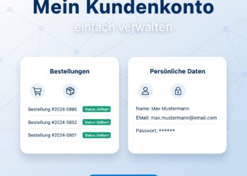 Sieh an mein kundenkonto